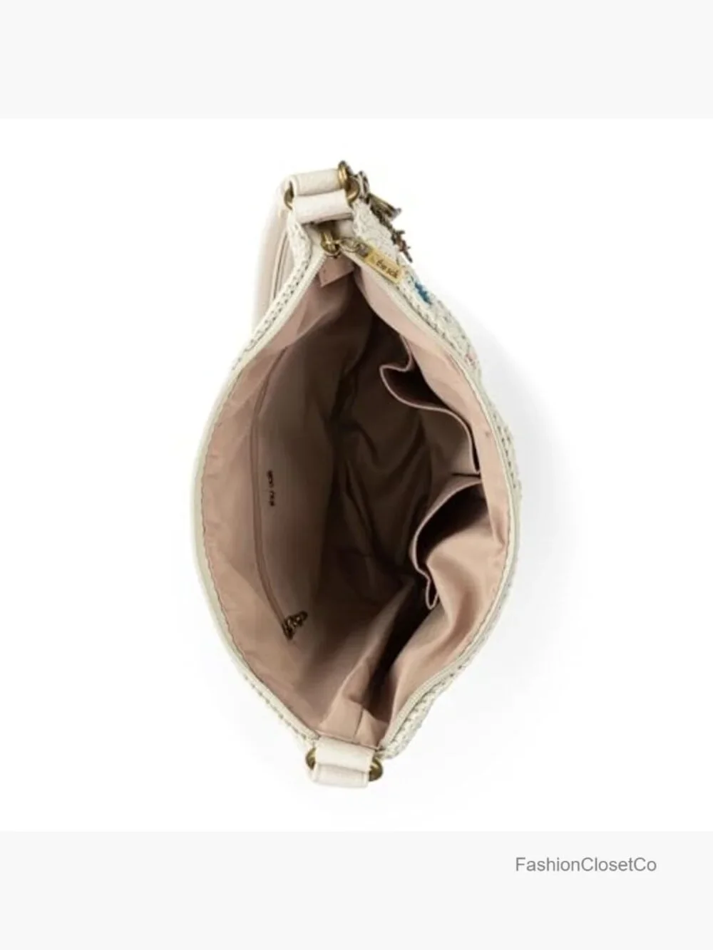 Hand Crochet Large Hobo Bag with Zipper Pocket - Durable Travel Handbag